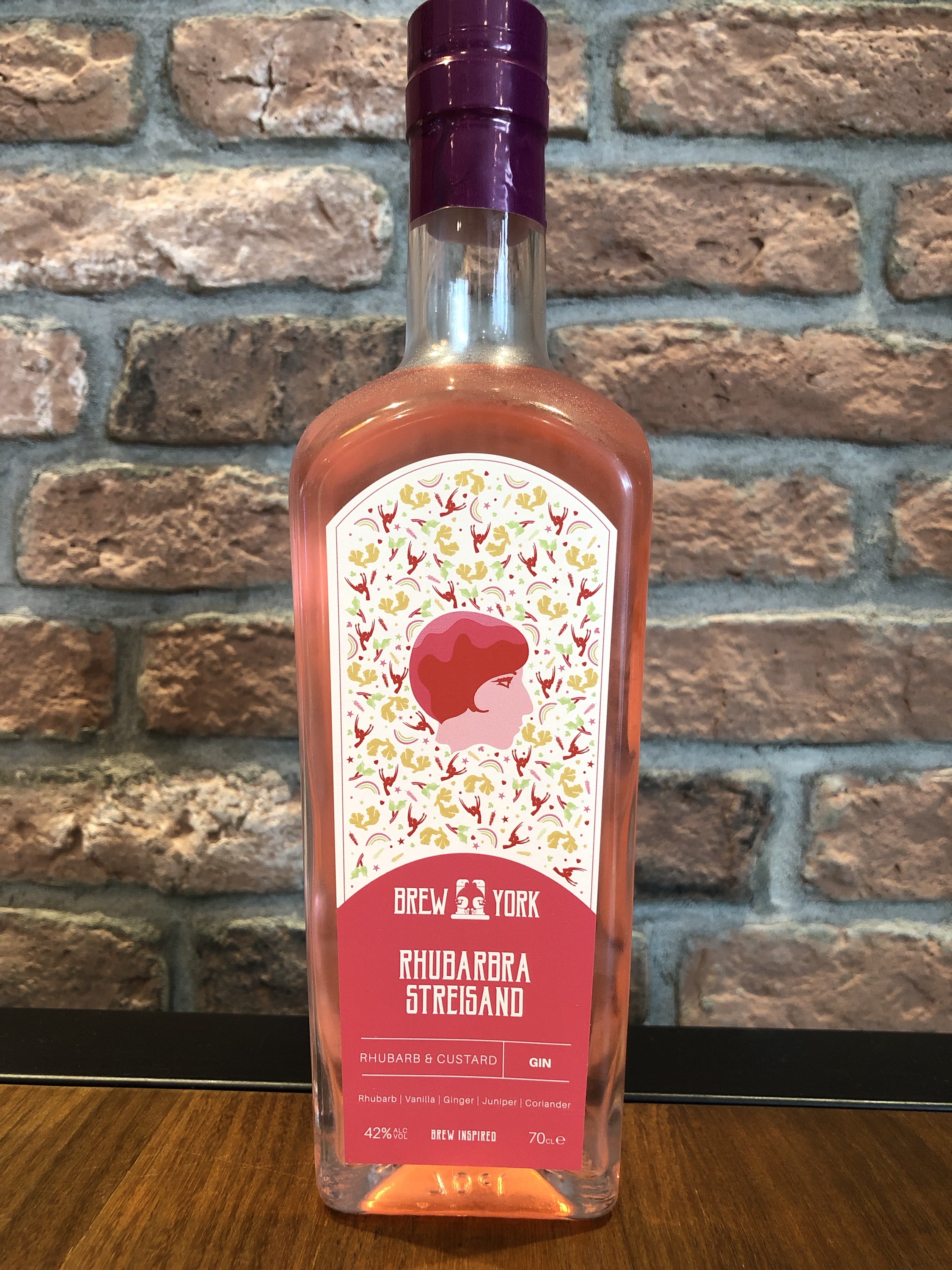 Rhubarbra Streisand Gin - Brew York