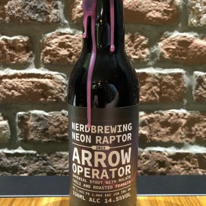 Arrow Operator Imperial Stout With Mulato Chili & Roasted Peanuts - Nerdbrewing