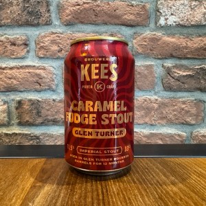Caramel Fudge Stout Glenn Turner Edition - Brouwerij Kees