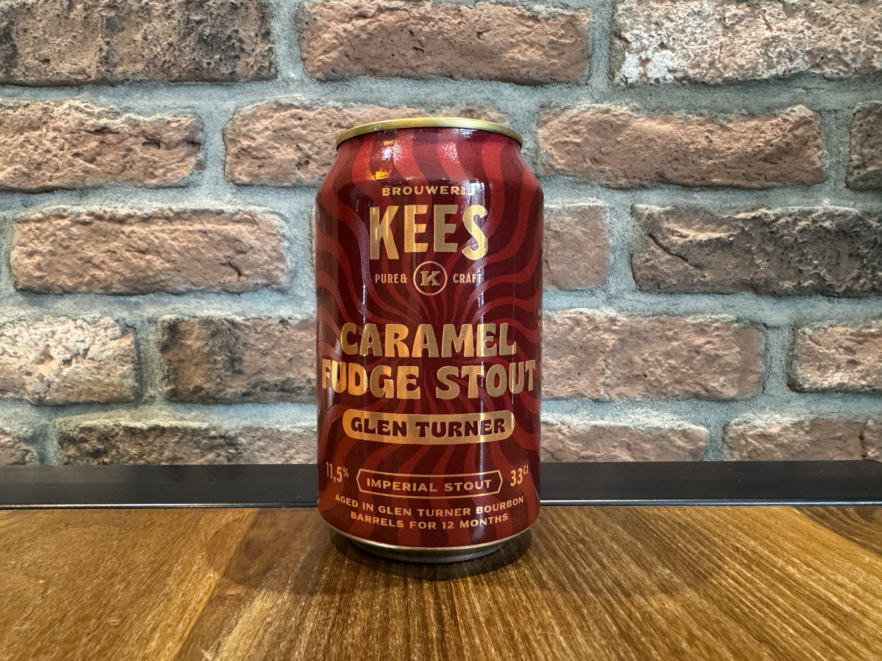 Caramel Fudge Stout Glenn Turner Edition - Brouwerij Kees
