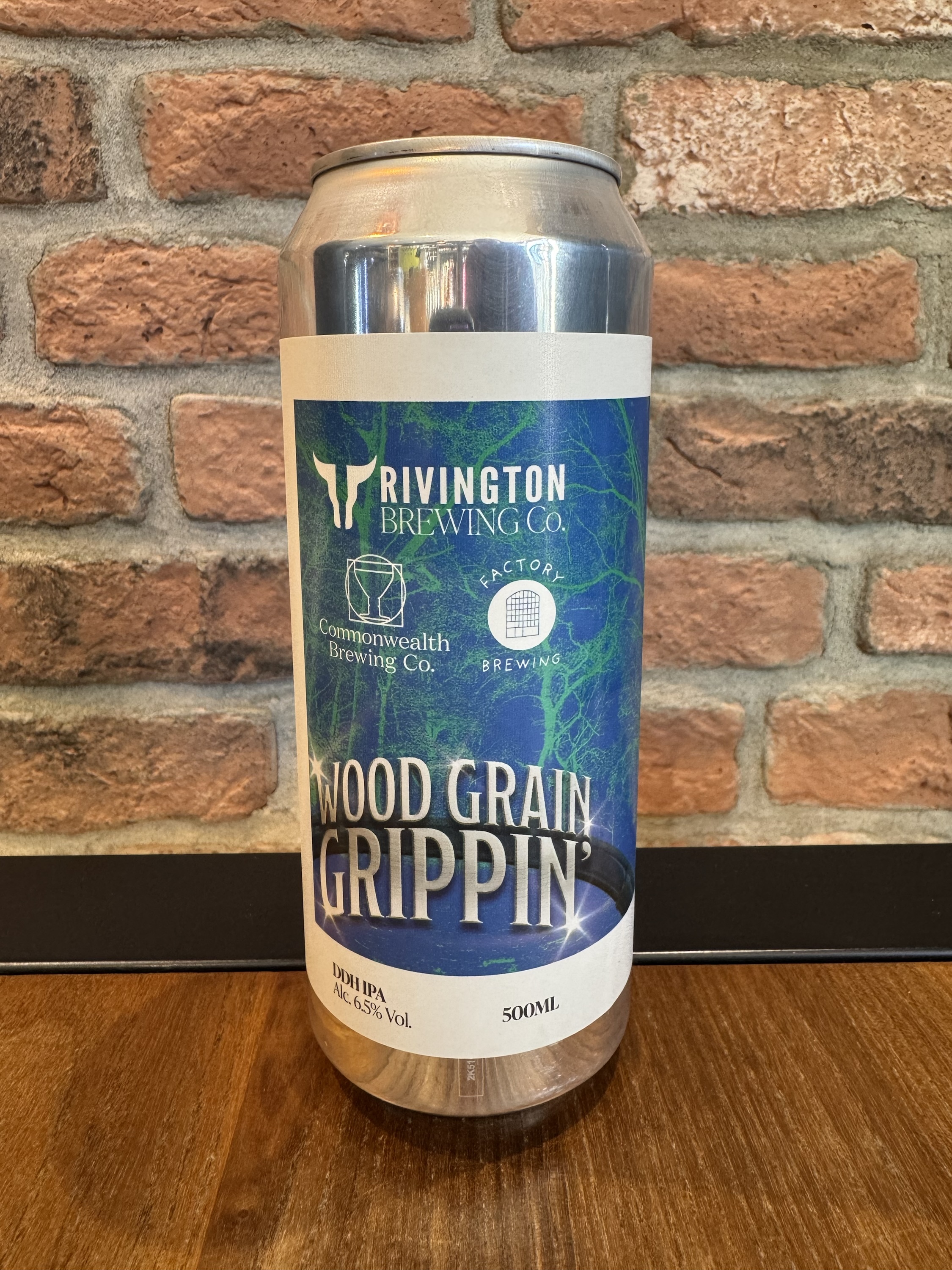 Wood Grain Grippin' - Rivington Brewing Co