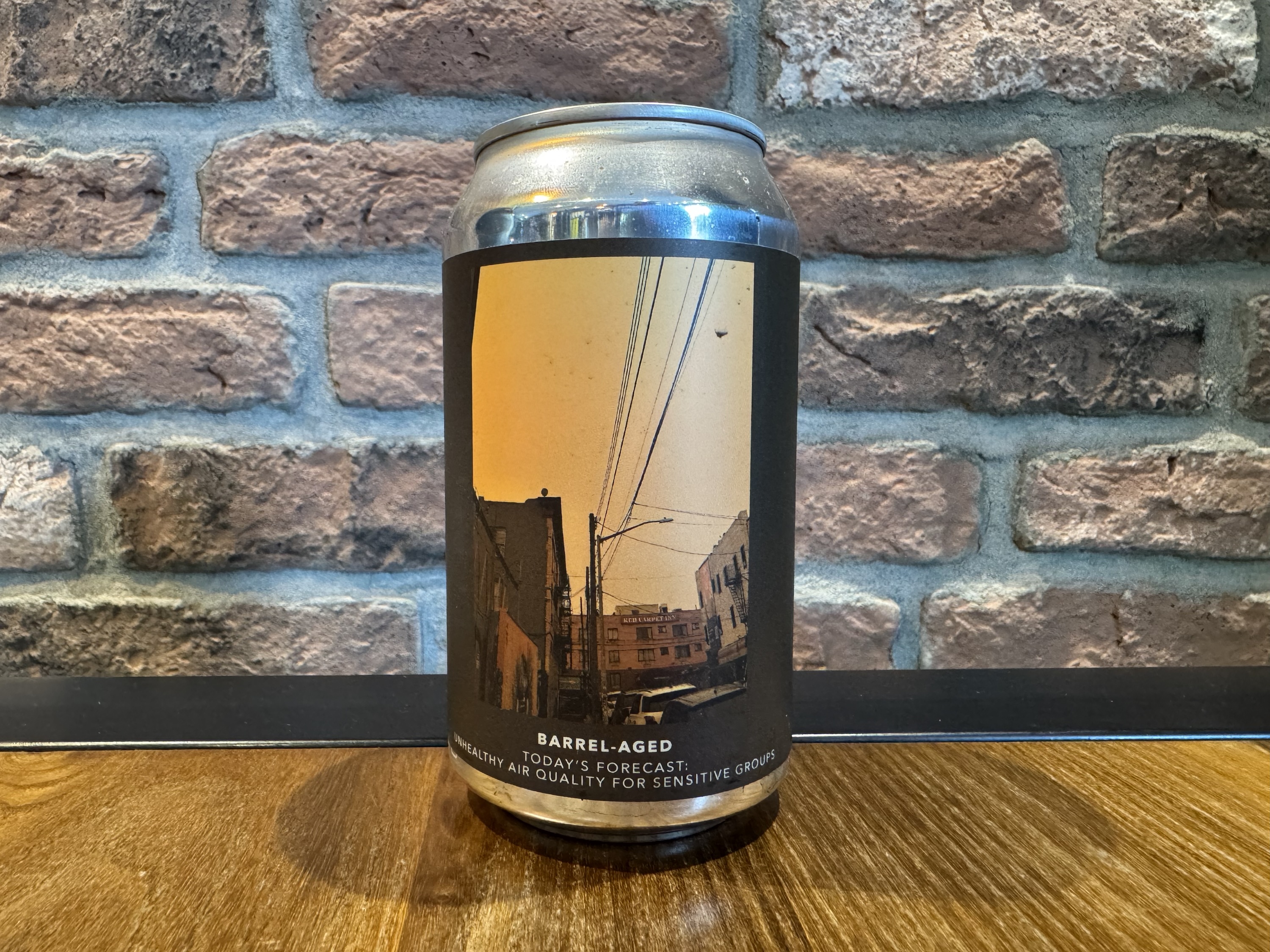 BARREL-AGED TODAY’S FORECAST: UNHEALTHY AIR QUALITY FOR SENSITIVE GROUPS - Evil Twin Brewing NYC