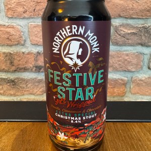 Festive Star Gift Wrapped / Vanilla, Cinnamon & Chocolate / Extra Special Christmas Stout - Northern Monk