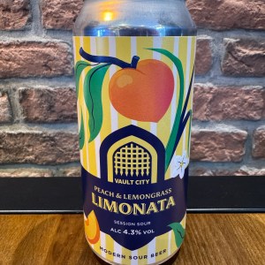 Peach & Lemongrass Limonata Session Sour - Vault City