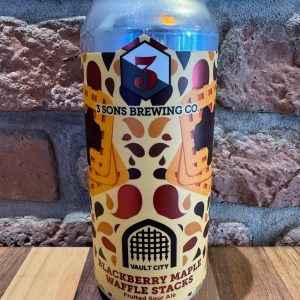 Blackberry Maple Waffle Stacks - 3 Sons Brewing Co