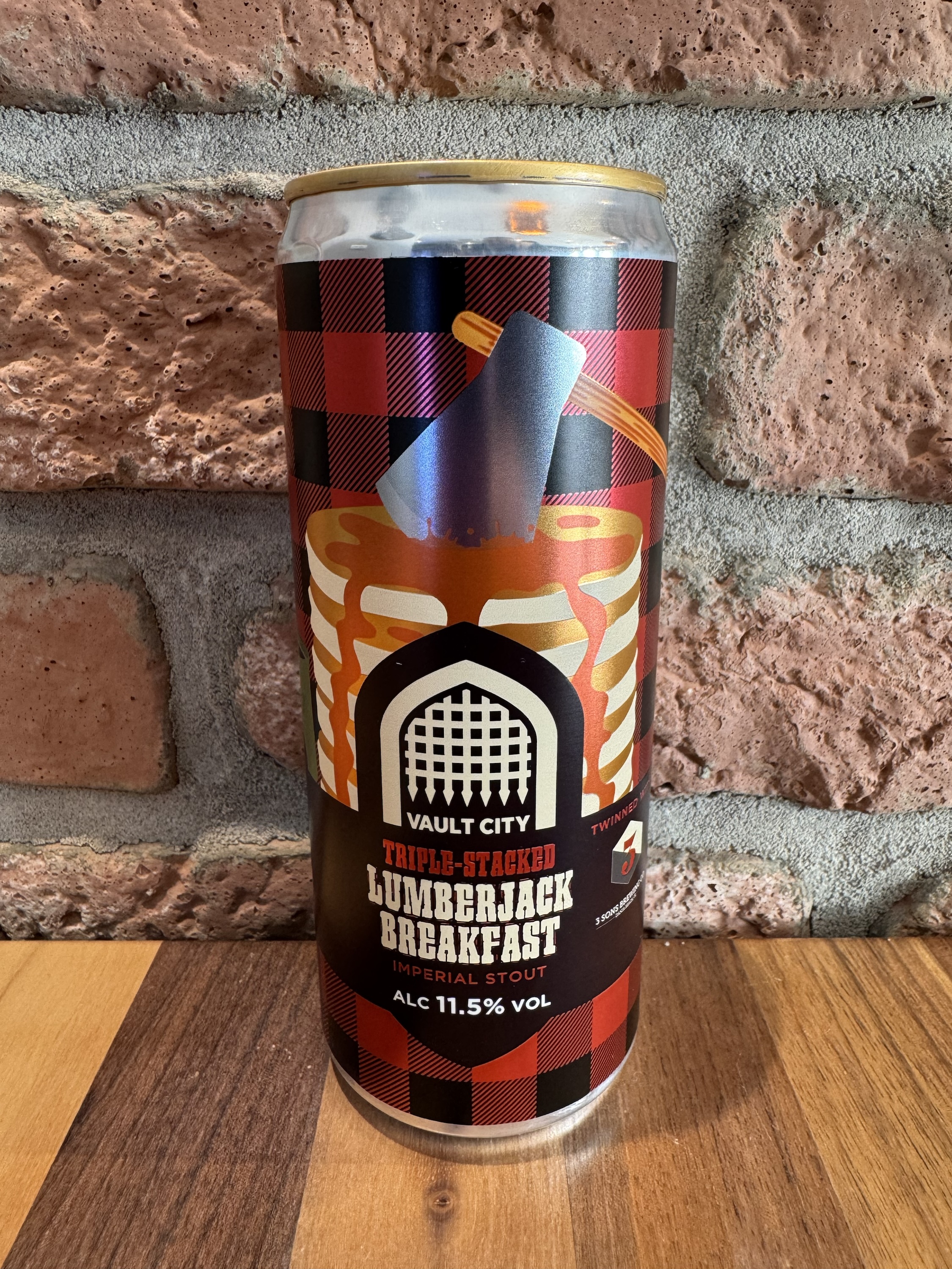 Triple-Stacked Lumberjack Breakfast - Vault City