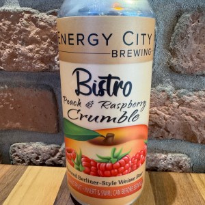 Bistro Peach & Raspberry Crumble - Energy City Brewing