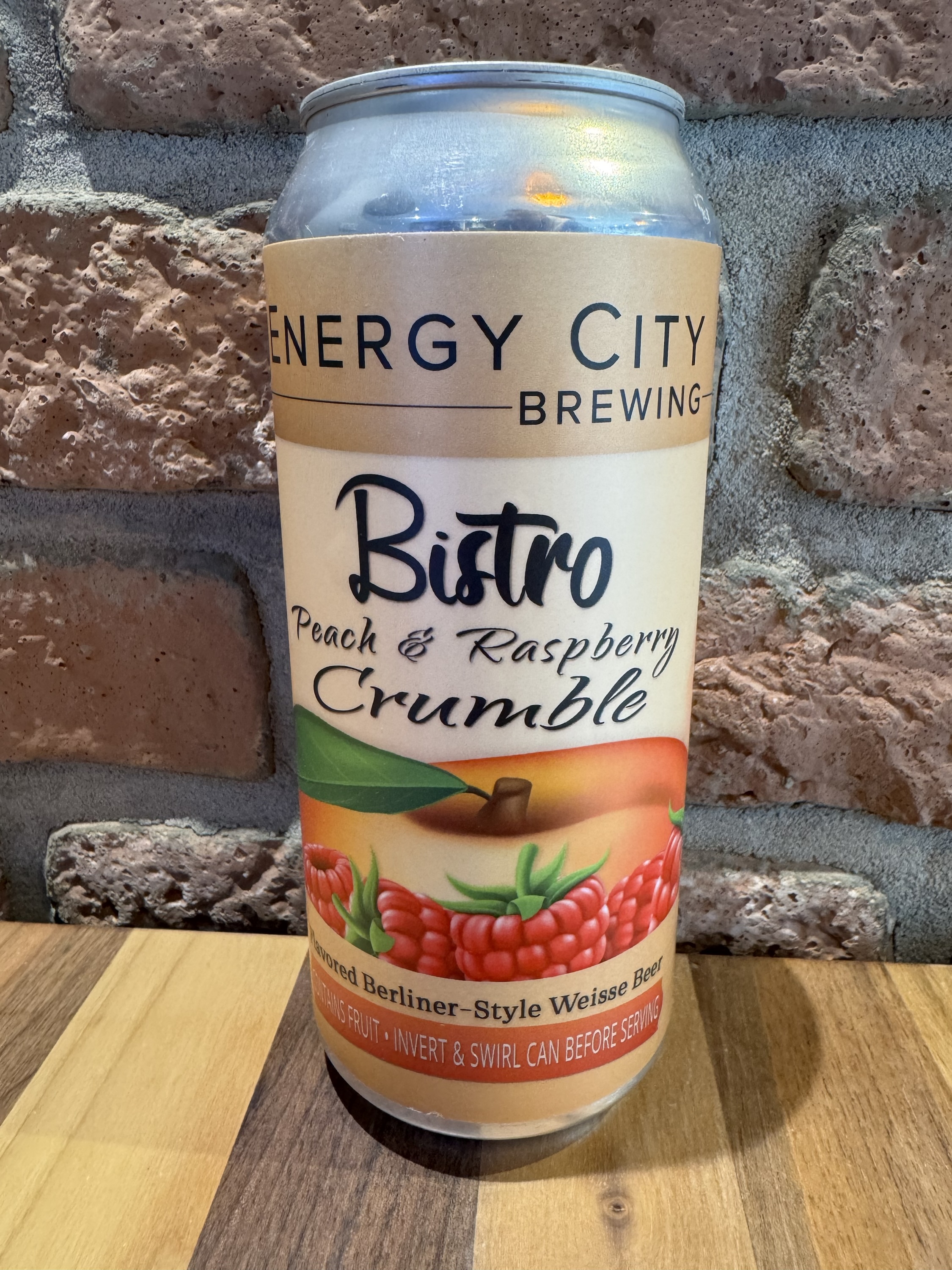 Bistro Peach & Raspberry Crumble - Energy City Brewing