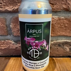 Arpus X Mortalis Brewing Co. Alphonso Mango X Coconut X Sticky Rice X Pineapple Smoothie Sour Ale - Arpus Brewing Co