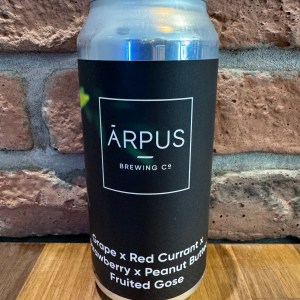Grape X Red Currant X Strawberry X Peanut Butter Fruited Gose - Arpus Brewing Co