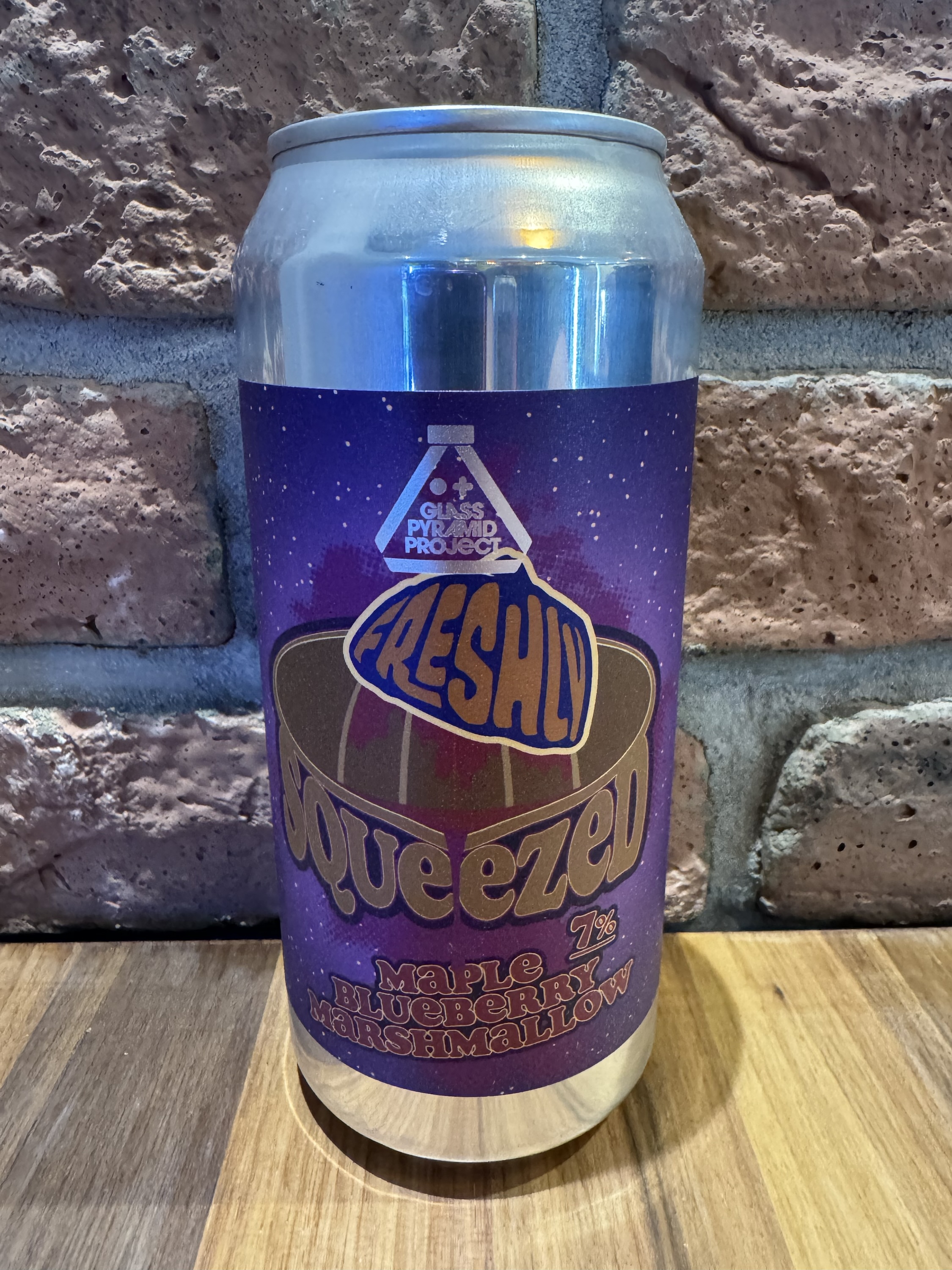 Freshly Squeezed: Maple + Blueberry + Marshmallow - Glass Pyramid Project
