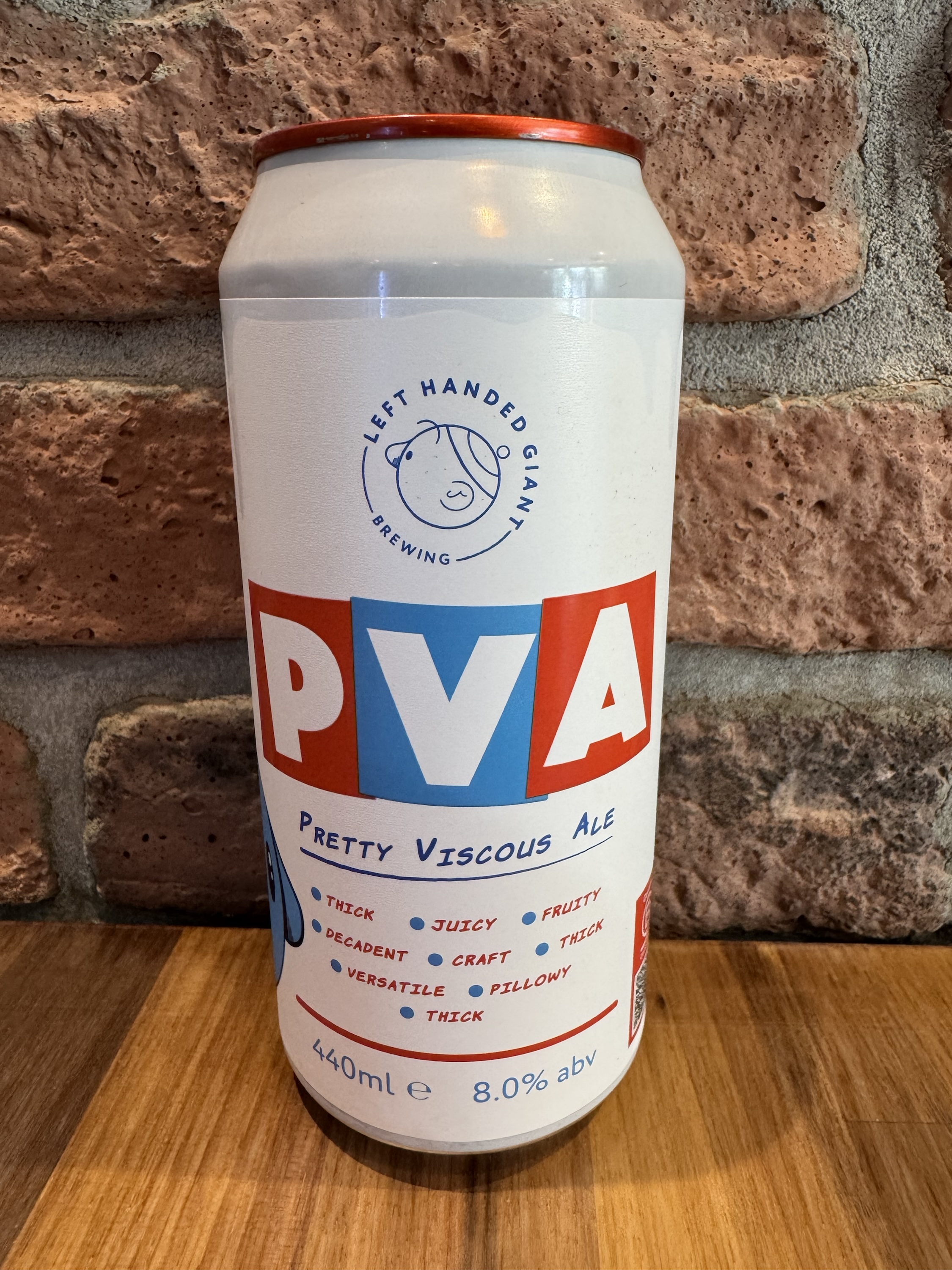 PVA (Pretty Viscous Ale) - Left Handed Giant